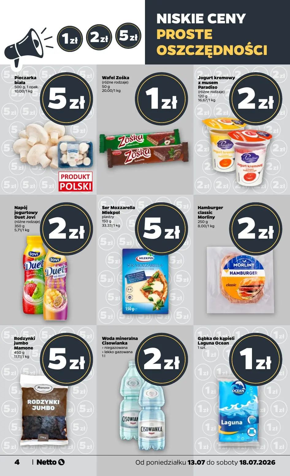 gazetka promocyjna NETTO Gazetka spożywcza - Strona 4