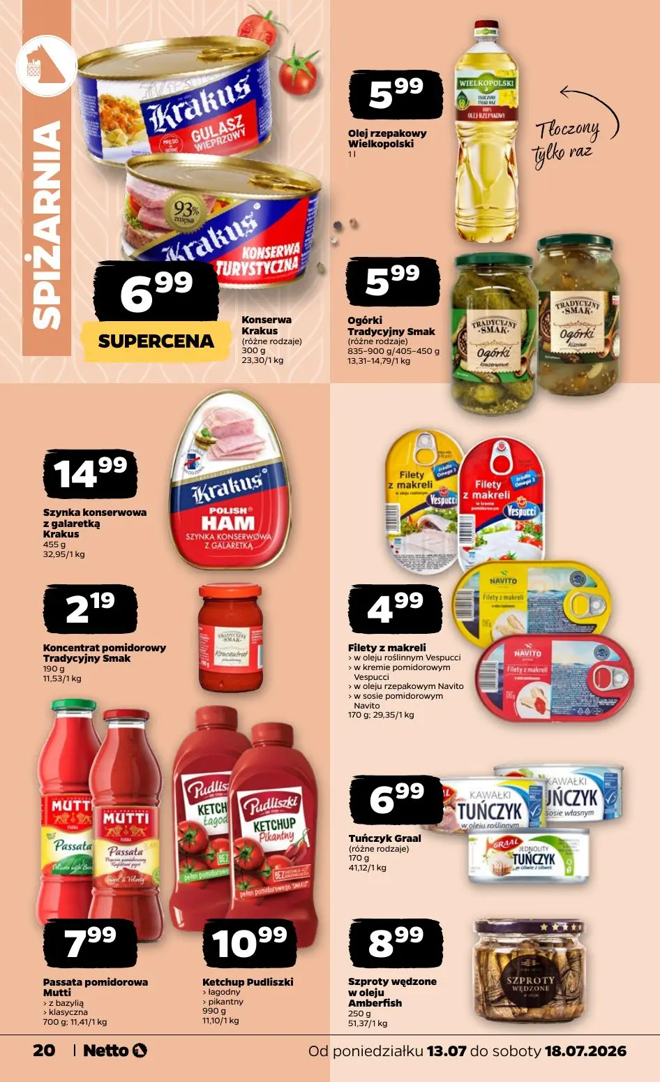 gazetka promocyjna NETTO Gazetka spożywcza - Strona 20