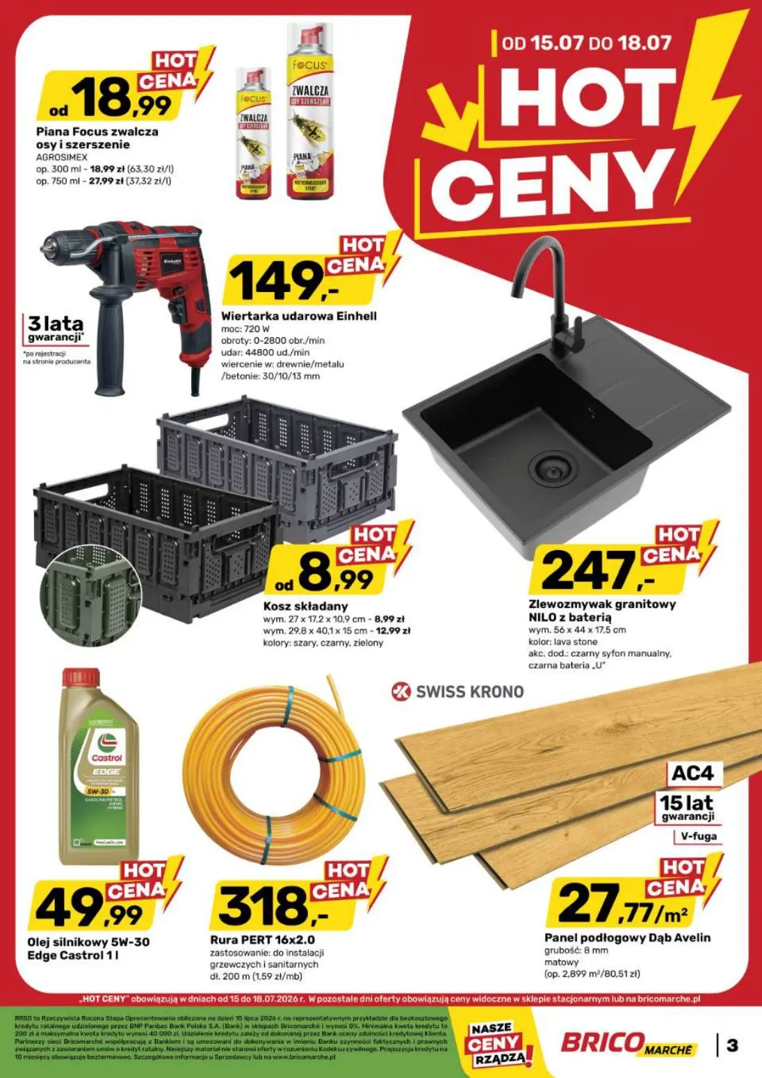 gazetka promocyjna BRICOMARCHE Hot ceny! - Strona 3