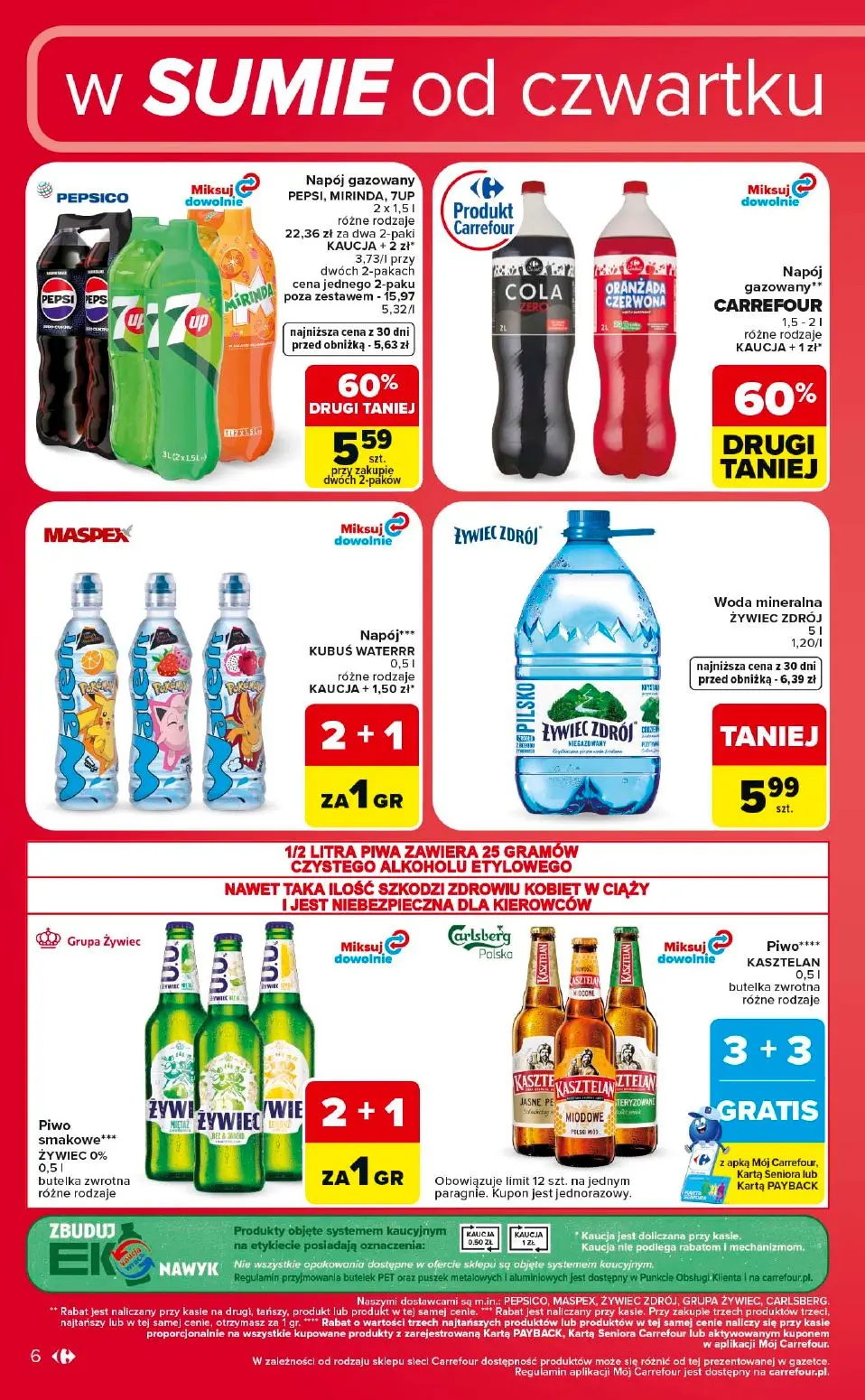 gazetka promocyjna Carrefour Market Weekend okazji - Strona 6