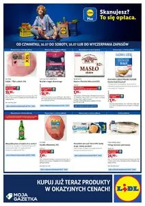 Gazetka promocyjna LIDL, ważna od 2026-07-16 do 2026-07-18.