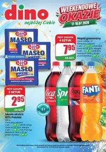 Gazetka promocyjna dino, ważna od 2026-07-17 do 2026-07-18.
