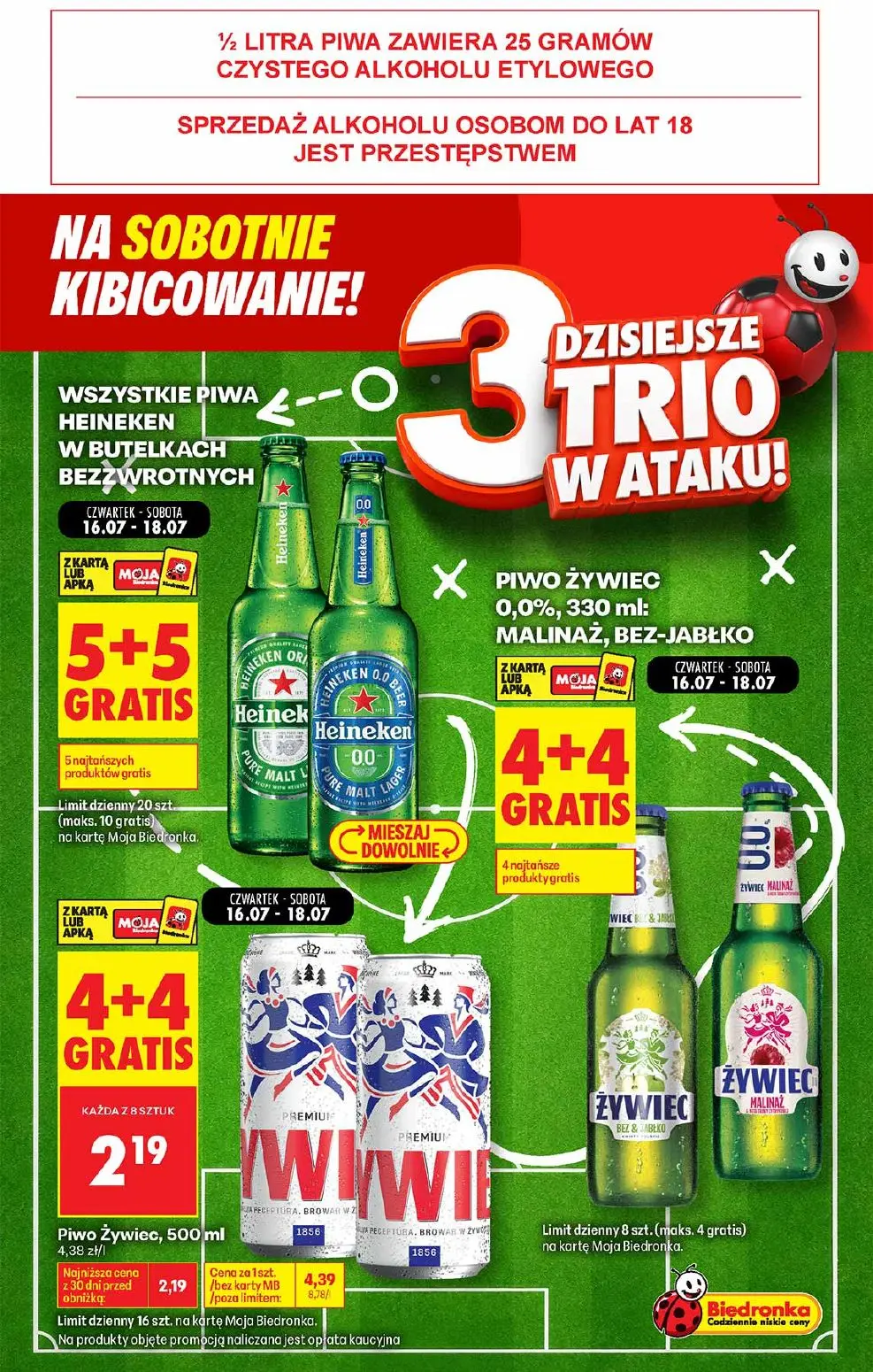 gazetka promocyjna Biedronka Sobotnie kibicowanie - Strona 2