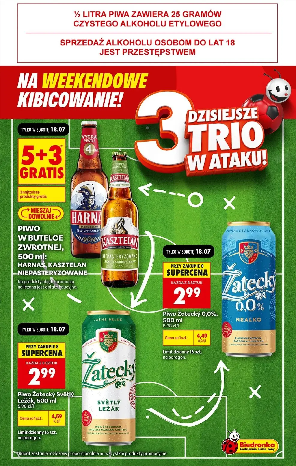 gazetka promocyjna Biedronka Weekendowe kibicowanie - Strona 2