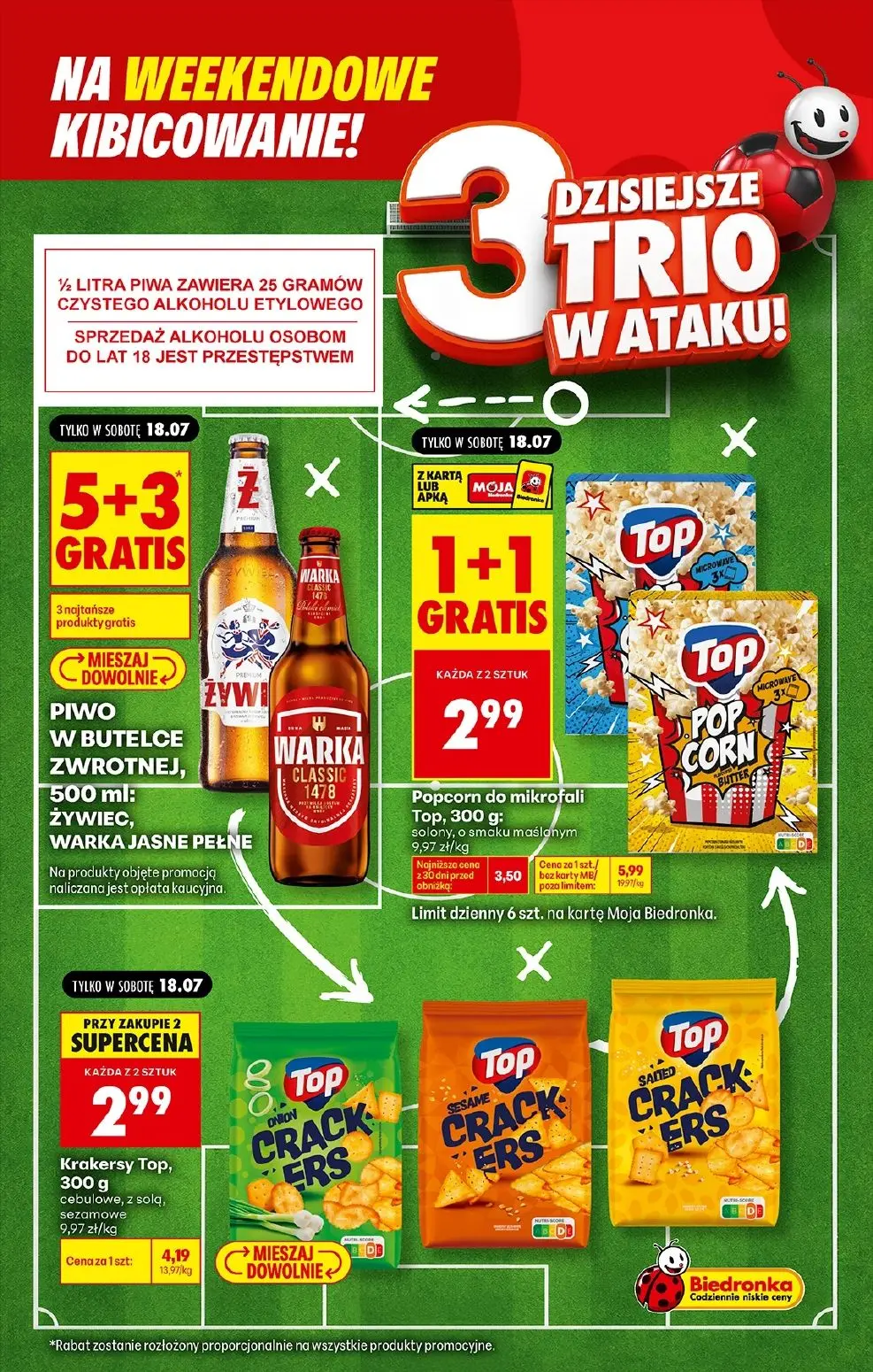 gazetka promocyjna Biedronka Weekendowe kibicowanie - Strona 3