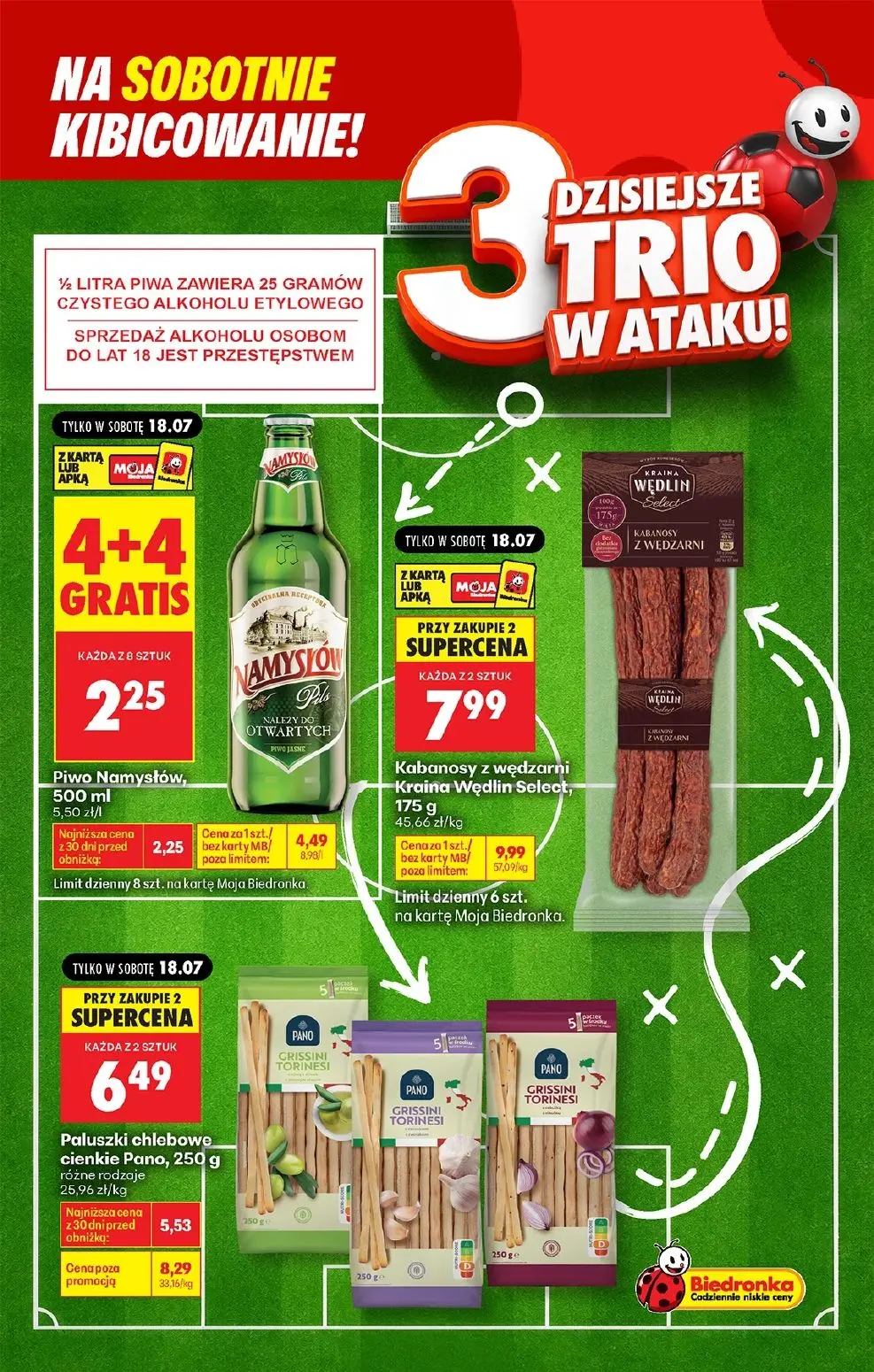 gazetka promocyjna Biedronka Weekendowe kibicowanie - Strona 6