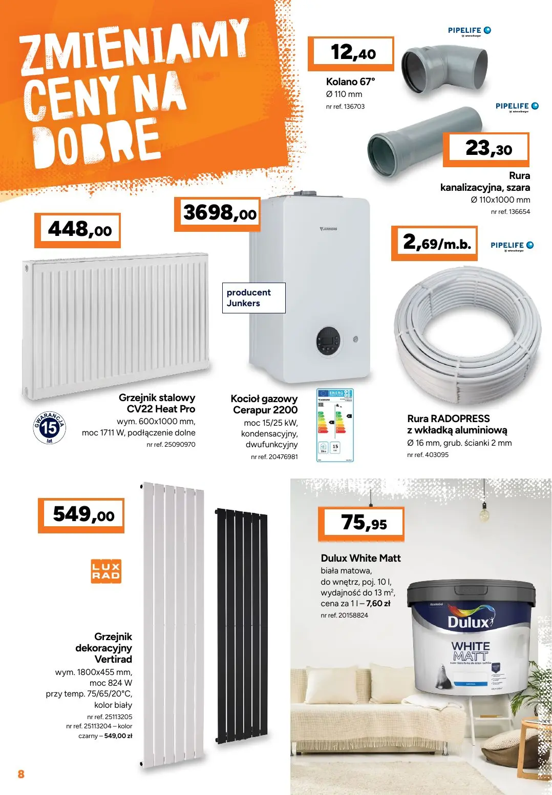 gazetka promocyjna BRICOMAN Zmieniamy ceny na dobre - Strona 8