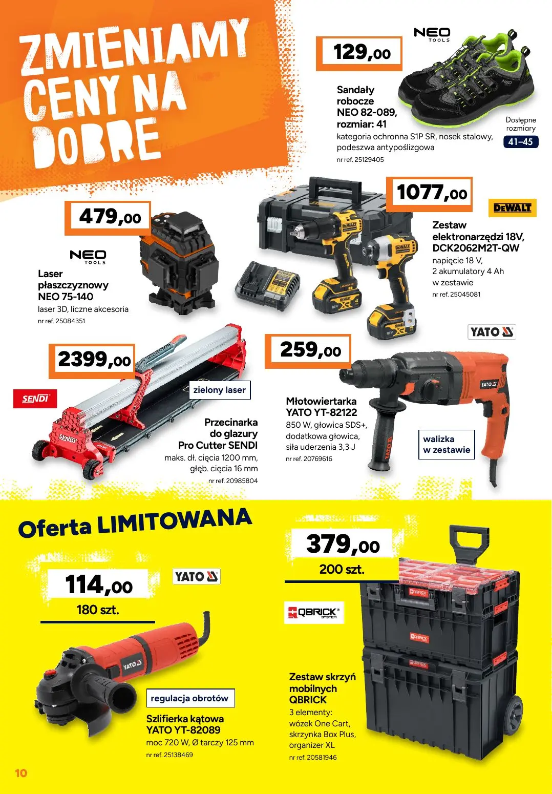 gazetka promocyjna BRICOMAN Zmieniamy ceny na dobre - Strona 10