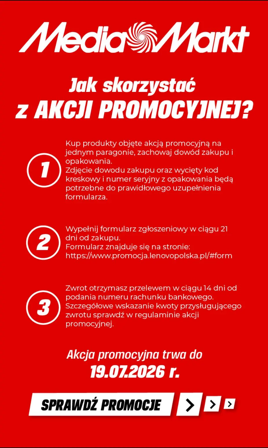 gazetka promocyjna Media Markt Lenovo - Mistrzowski cashback! - Strona 2