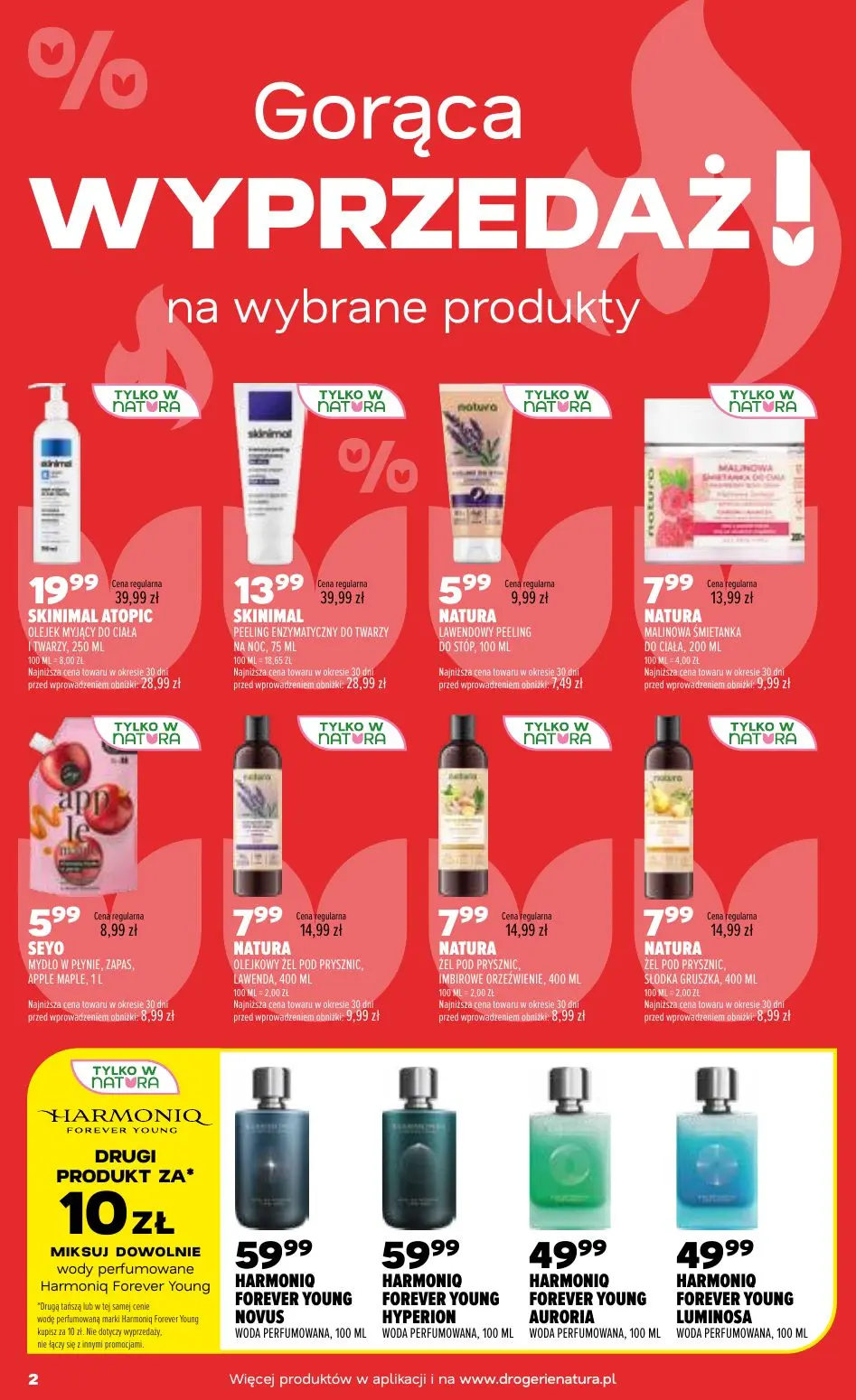 gazetka promocyjna Natura Gorąca wyprzedaż! - Strona 2