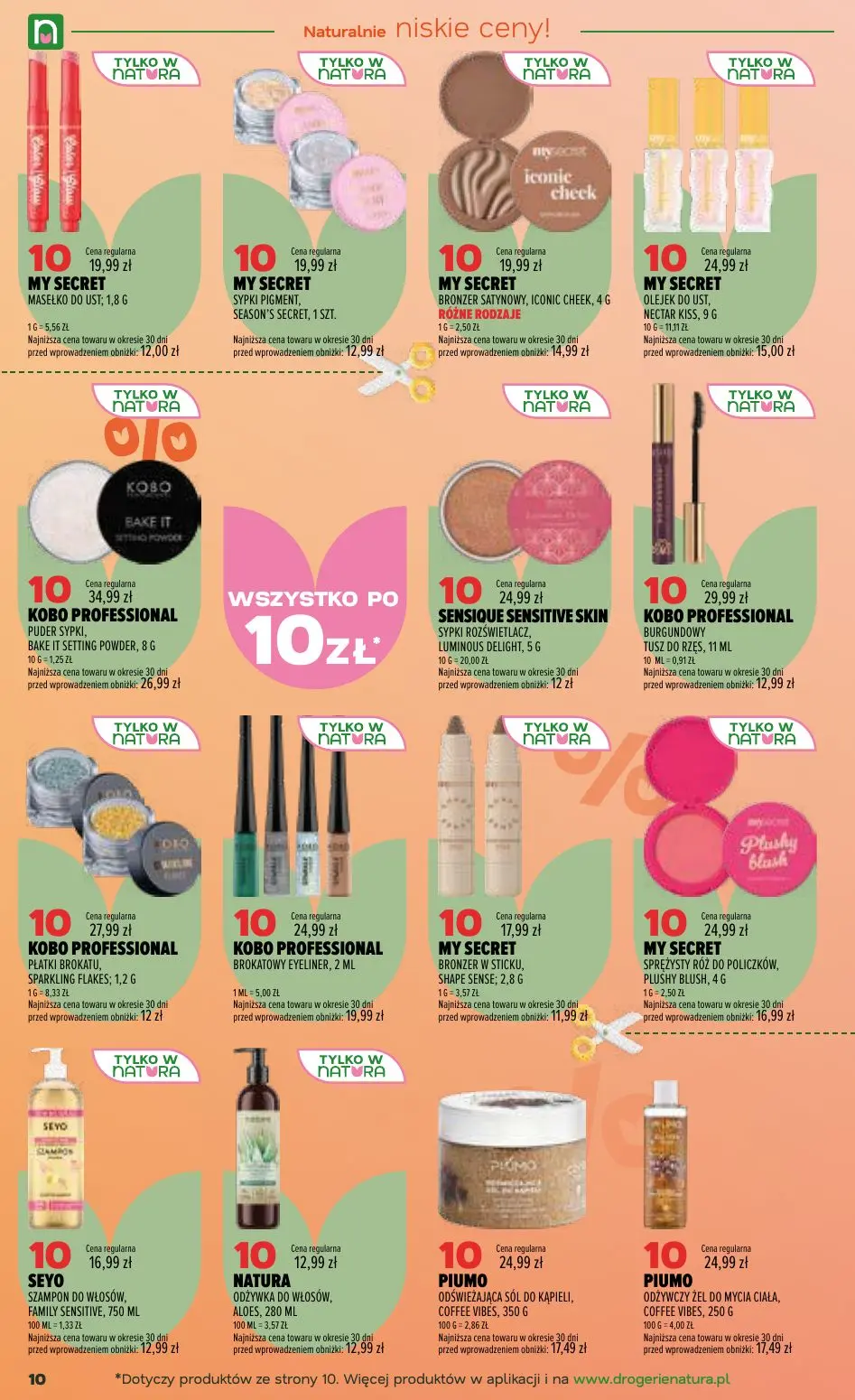 gazetka promocyjna Natura Gorąca wyprzedaż! - Strona 10