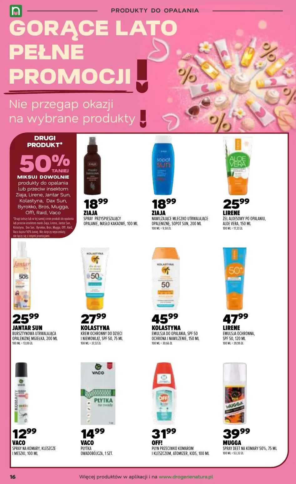 gazetka promocyjna Natura Gorąca wyprzedaż! - Strona 16