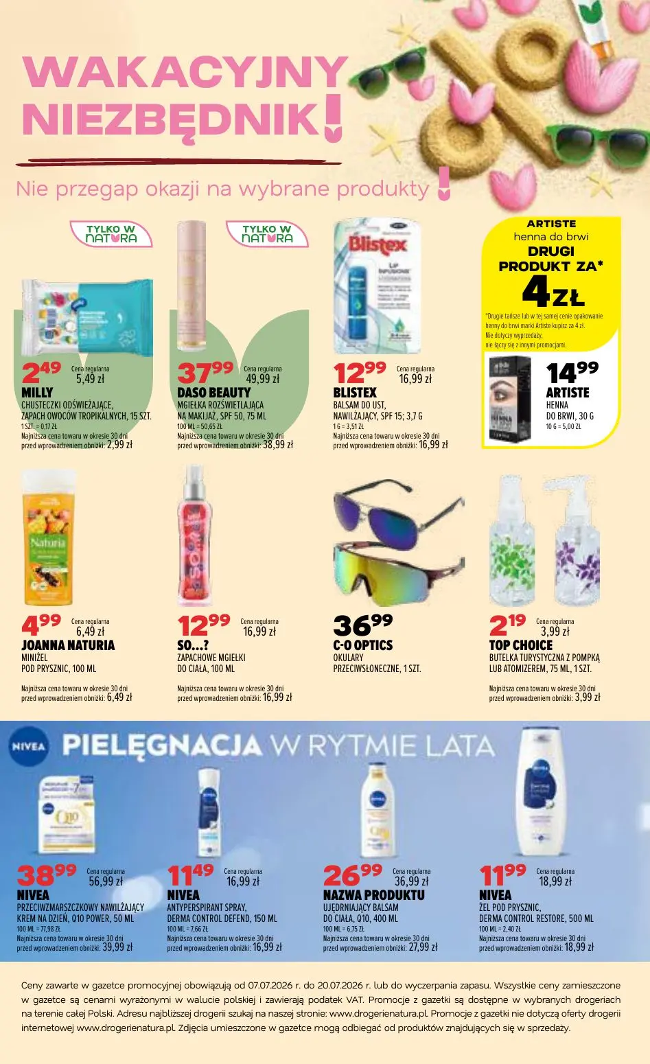 gazetka promocyjna Natura Gorąca wyprzedaż! - Strona 20