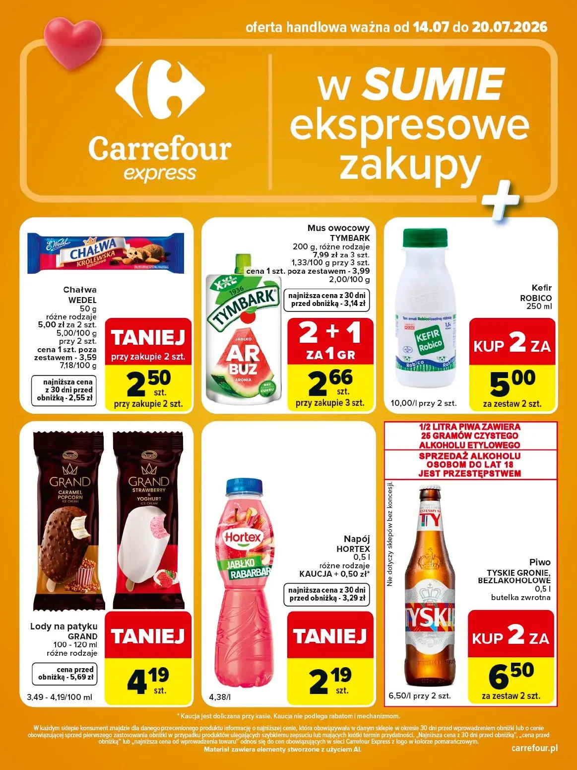 gazetka promocyjna Carrefour Express W sumie ekspresowe zakupy - Strona 2