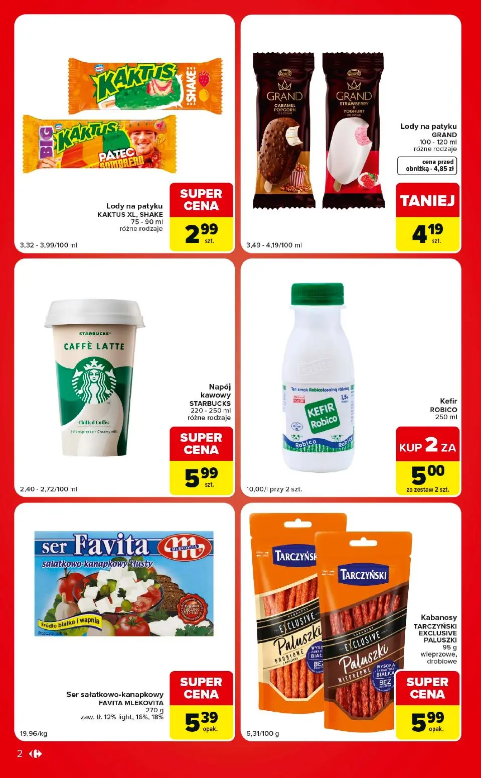 gazetka promocyjna Carrefour Market W sumie ekspresowe zakupy - Strona 2