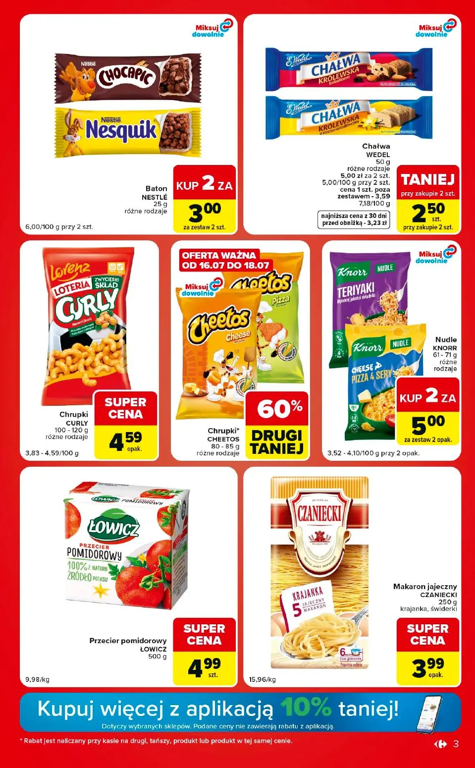 gazetka promocyjna Carrefour Market W sumie ekspresowe zakupy - Strona 3