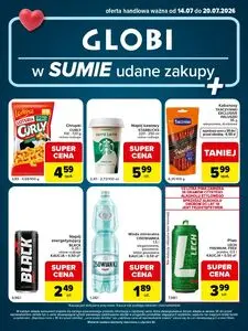 Gazetka promocyjna Globi, ważna od 2026-07-14 do 2026-07-20.