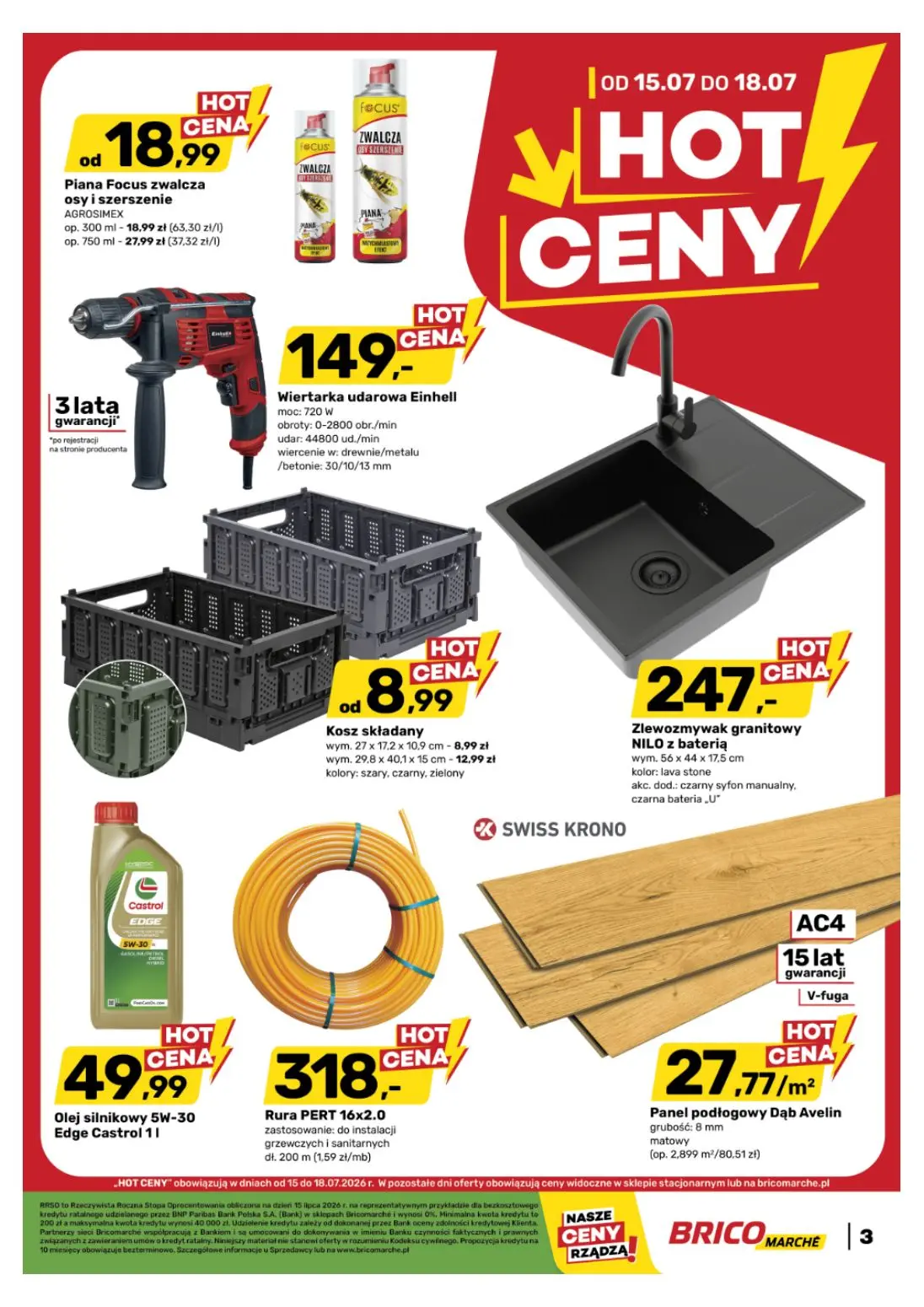 gazetka promocyjna BRICOMARCHE Extra moc rabatów - Strona 3
