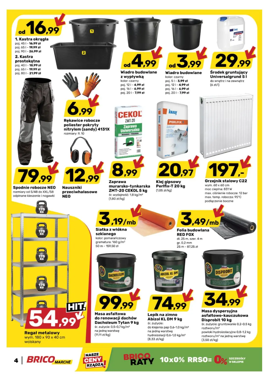 gazetka promocyjna BRICOMARCHE Extra moc rabatów - Strona 4