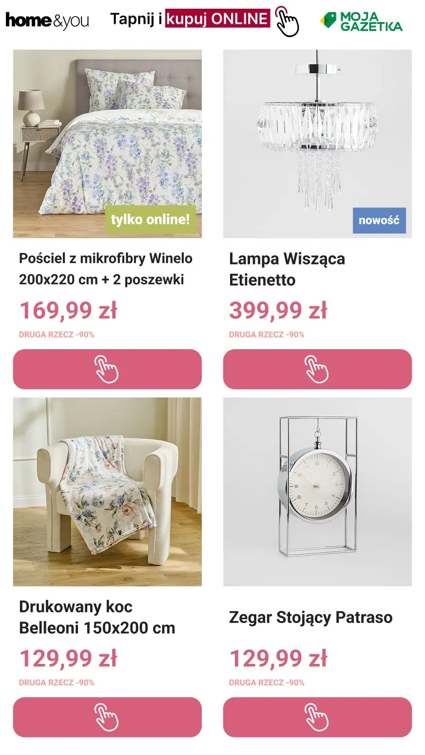 gazetka promocyjna home&you Druga rzecz -90% - Strona 2