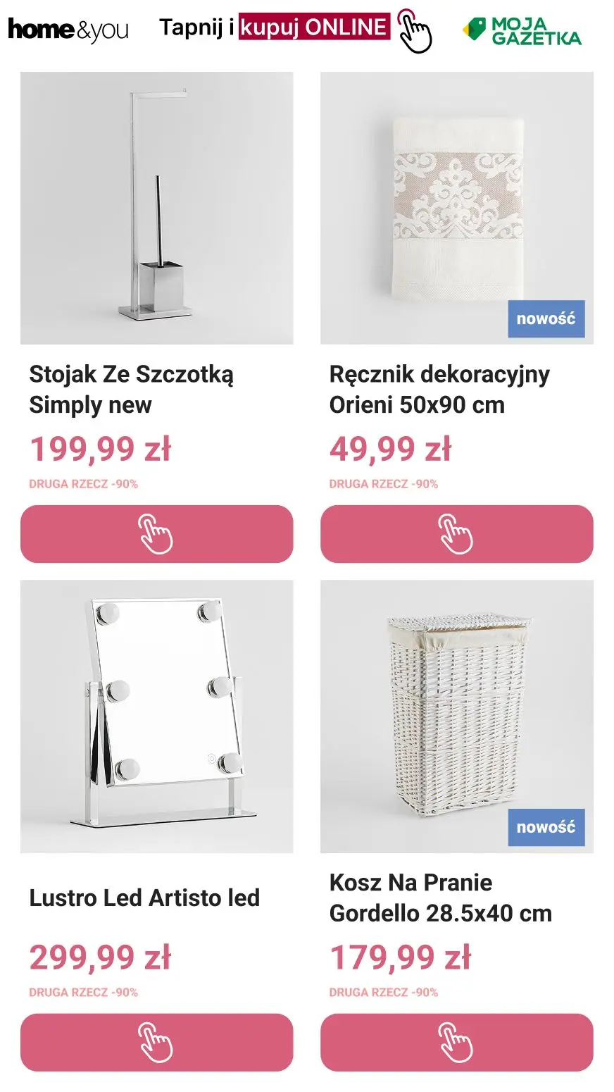 gazetka promocyjna home&you Druga rzecz -90% - Strona 7