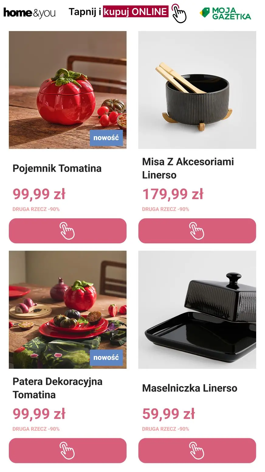 gazetka promocyjna home&you Druga rzecz -90% - Strona 10
