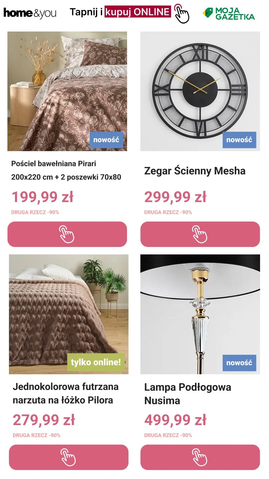 gazetka promocyjna home&you Druga rzecz -90% - Strona 11