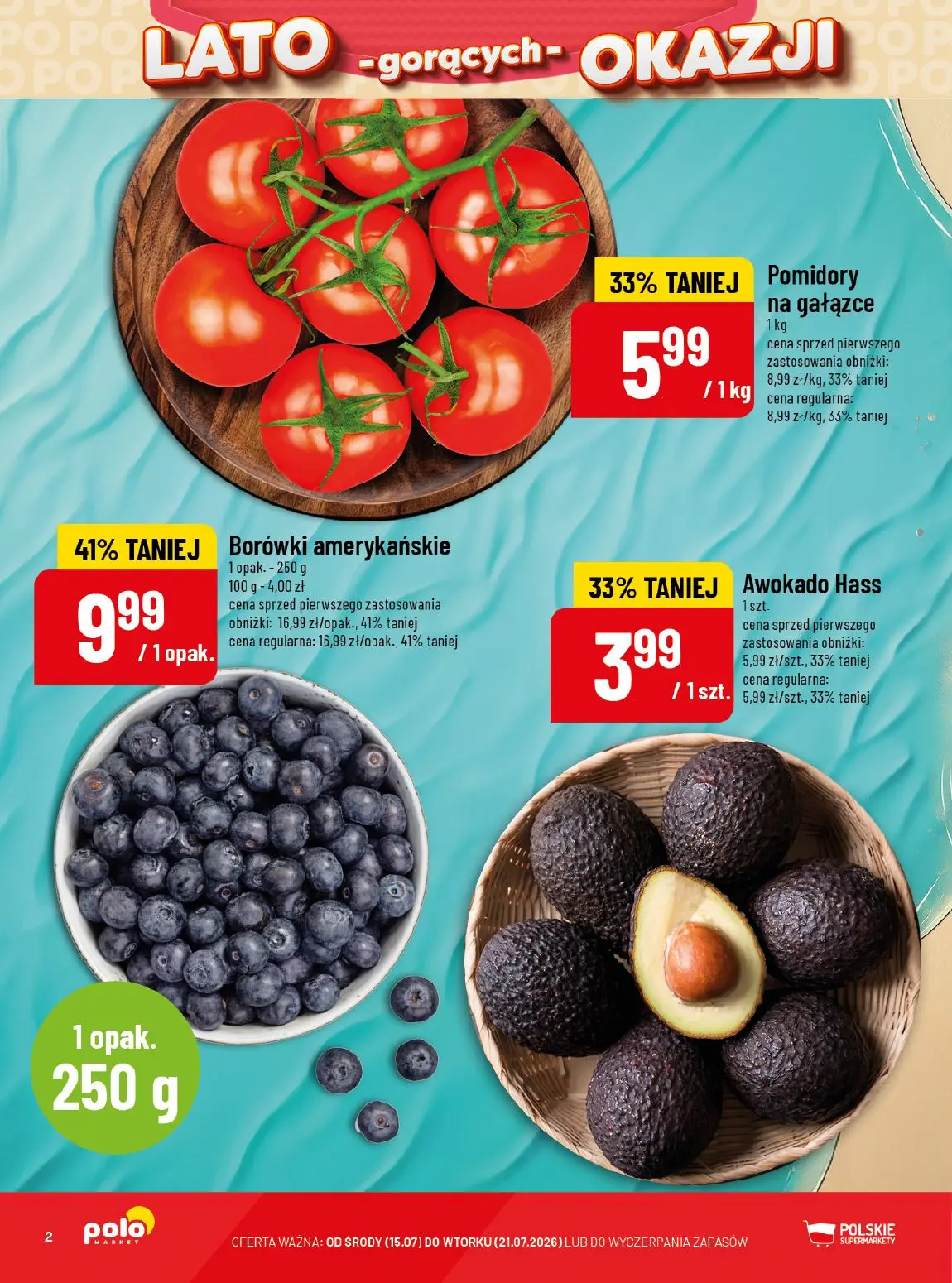 gazetka promocyjna POLOmarket Lato gorących okazji - Strona 2