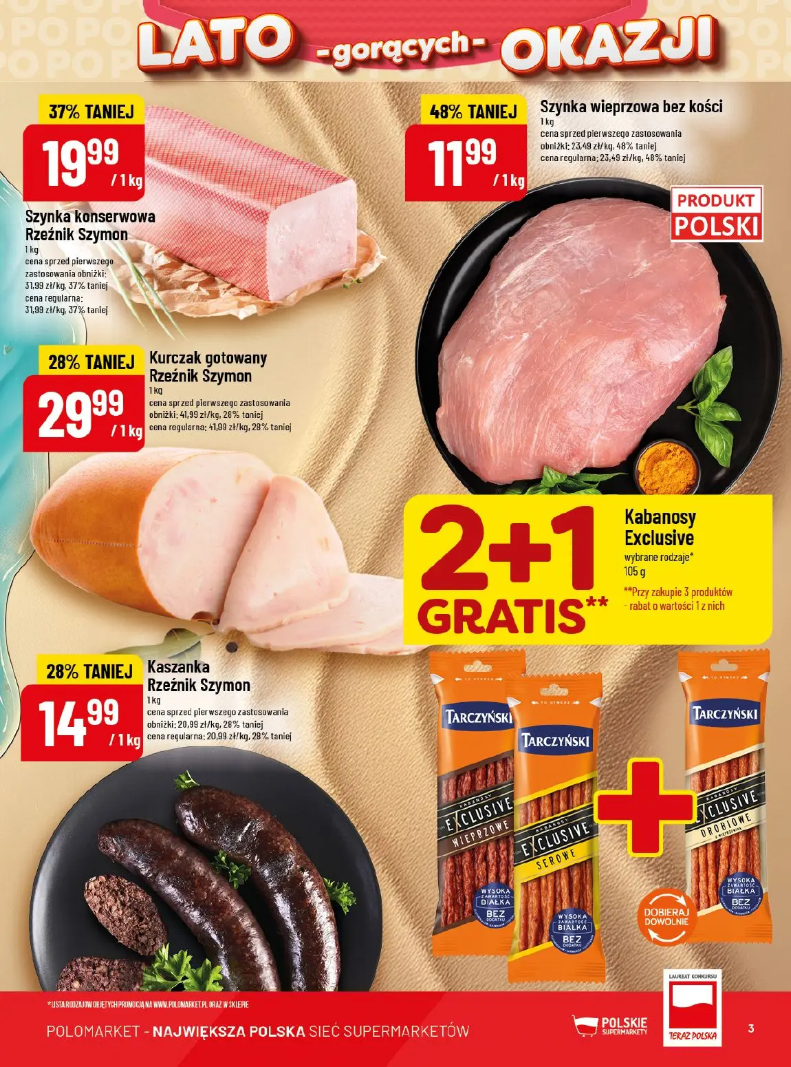 gazetka promocyjna POLOmarket Lato gorących okazji - Strona 3