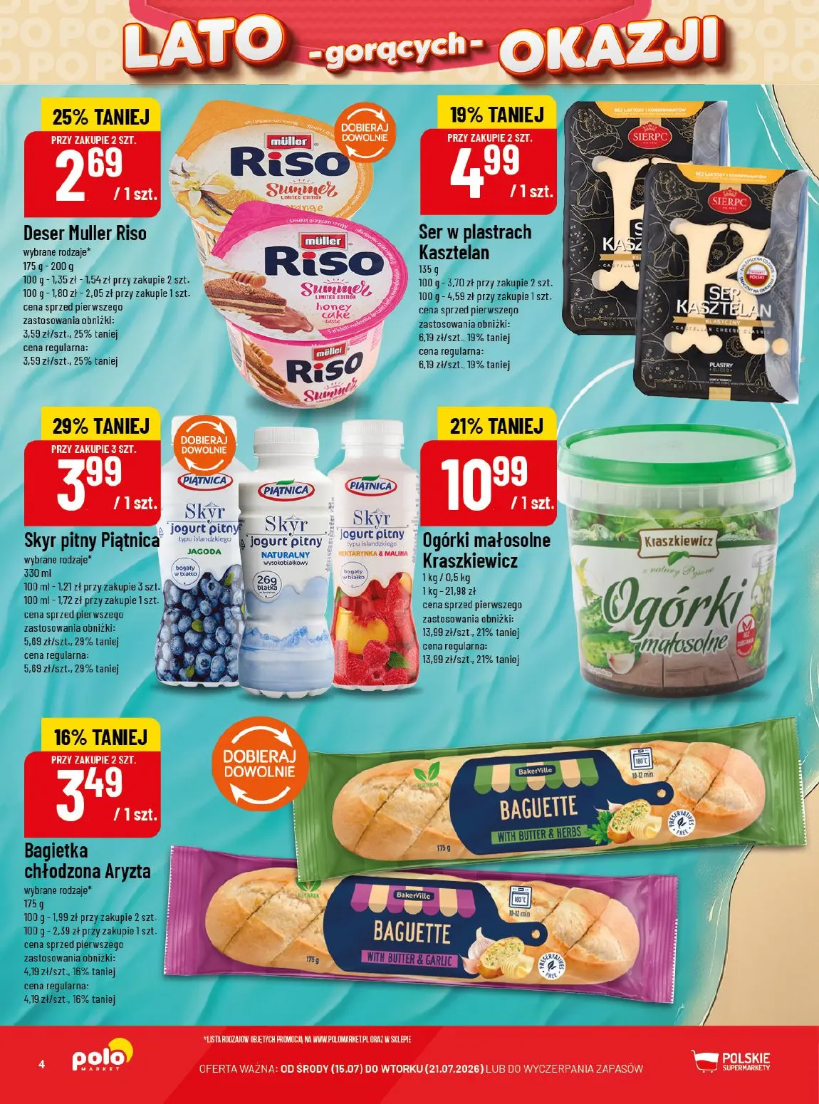 gazetka promocyjna POLOmarket Lato gorących okazji - Strona 4