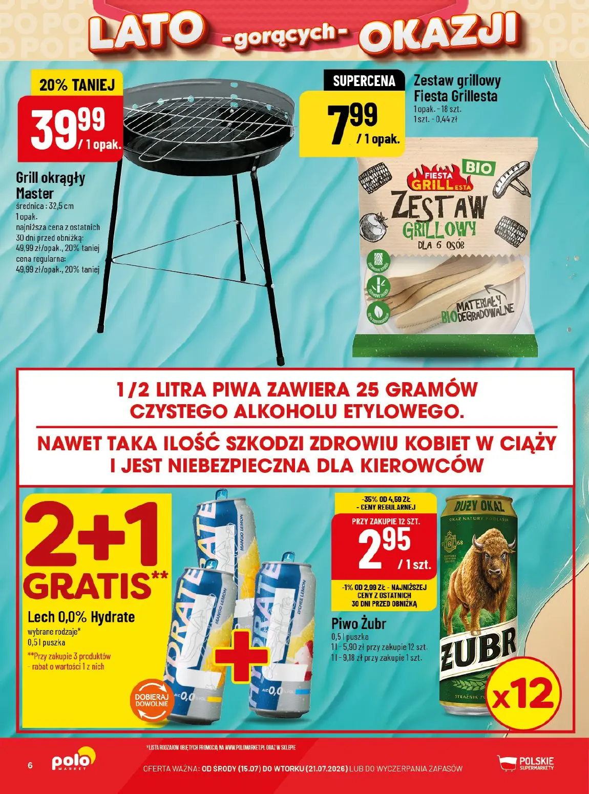 gazetka promocyjna POLOmarket Lato gorących okazji - Strona 6