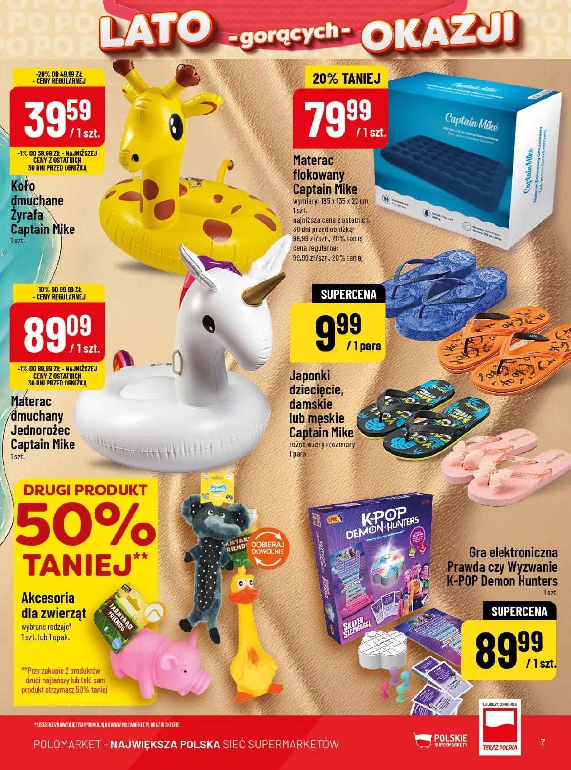 gazetka promocyjna POLOmarket Lato gorących okazji - Strona 7