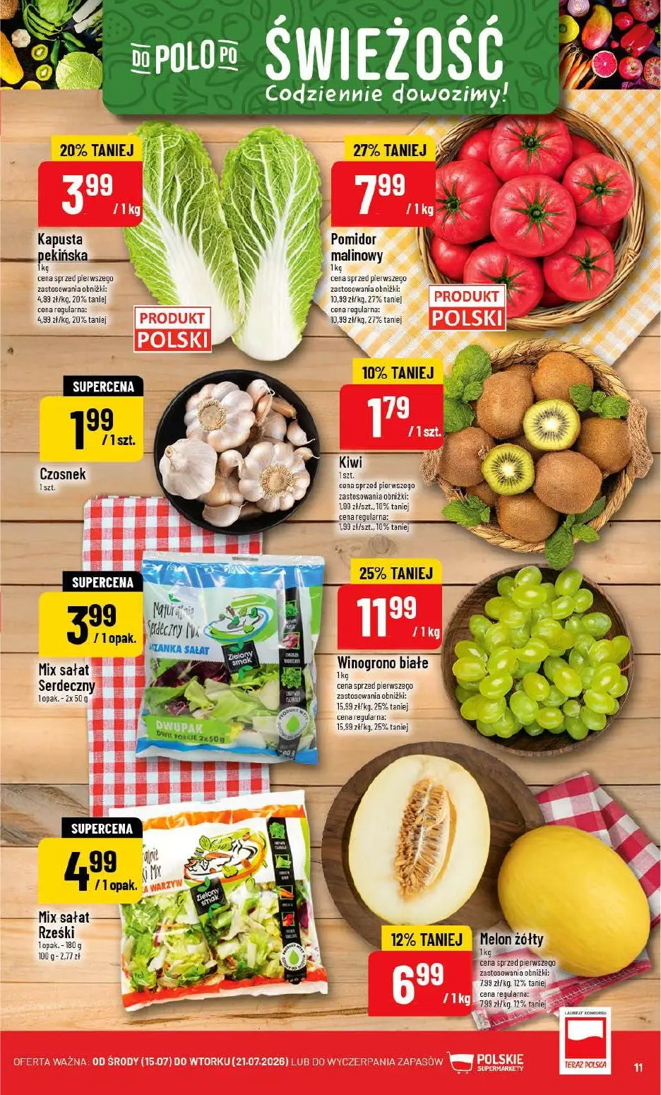 gazetka promocyjna POLOmarket dolnośląskie, śląskie, opolskie, łódzkie, wielkopolskie - Strona 11