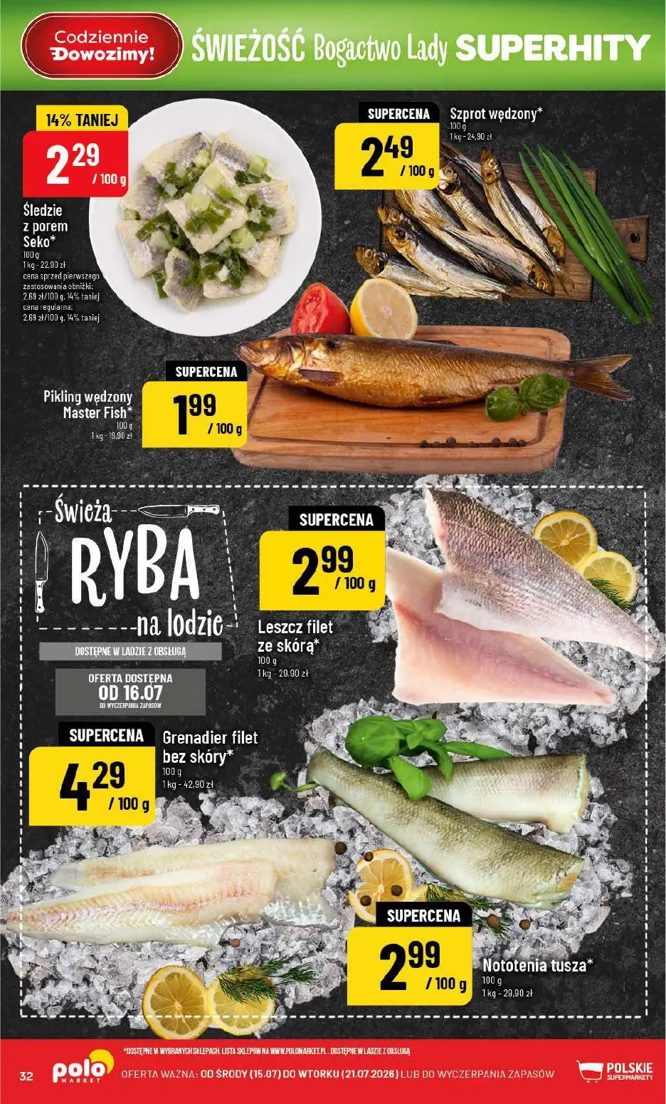 gazetka promocyjna POLOmarket dolnośląskie, śląskie, opolskie, łódzkie, wielkopolskie - Strona 32