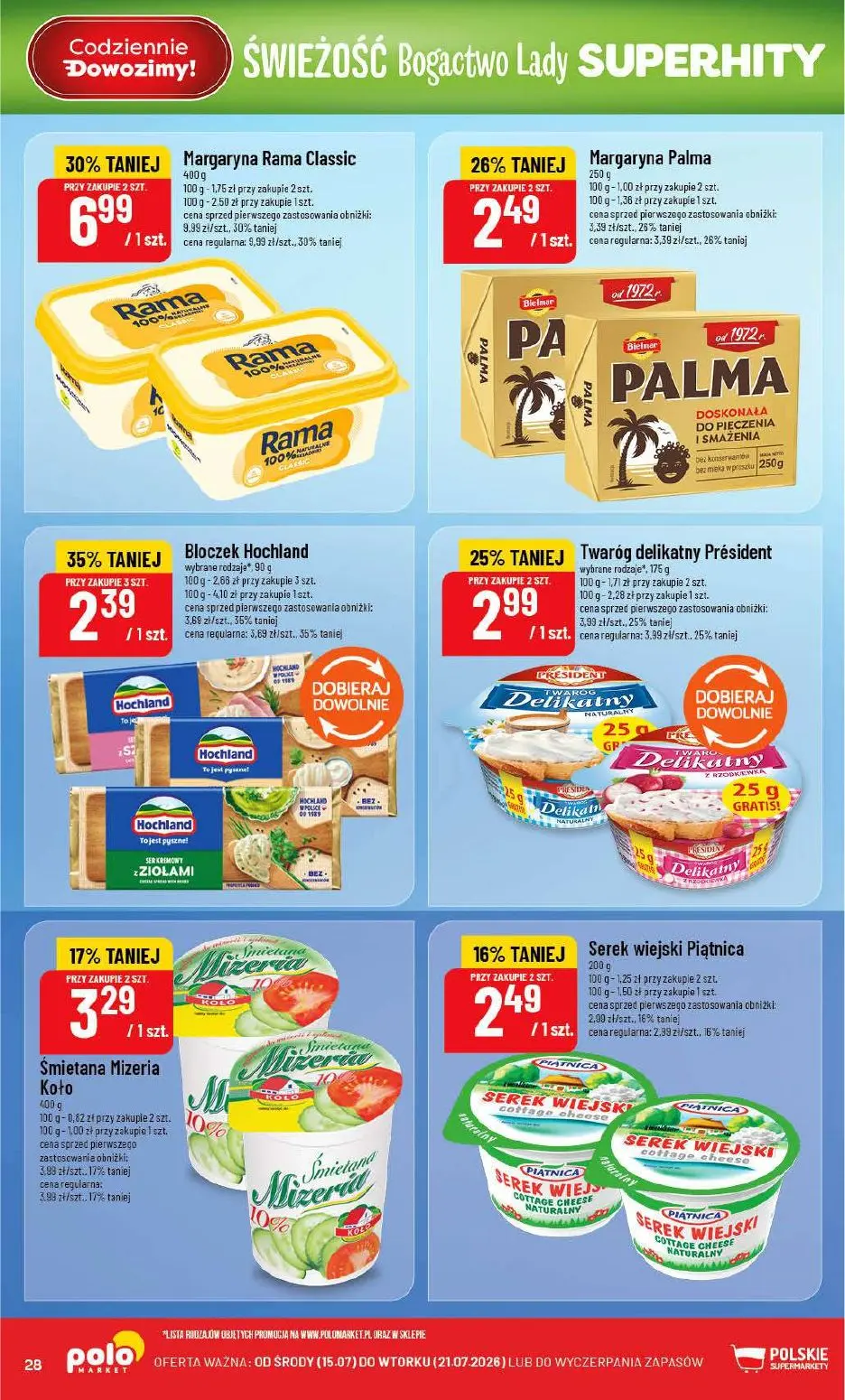gazetka promocyjna POLOmarket pomorskie, zachodniopomorskie, kujawsko-pomorskie - Strona 28