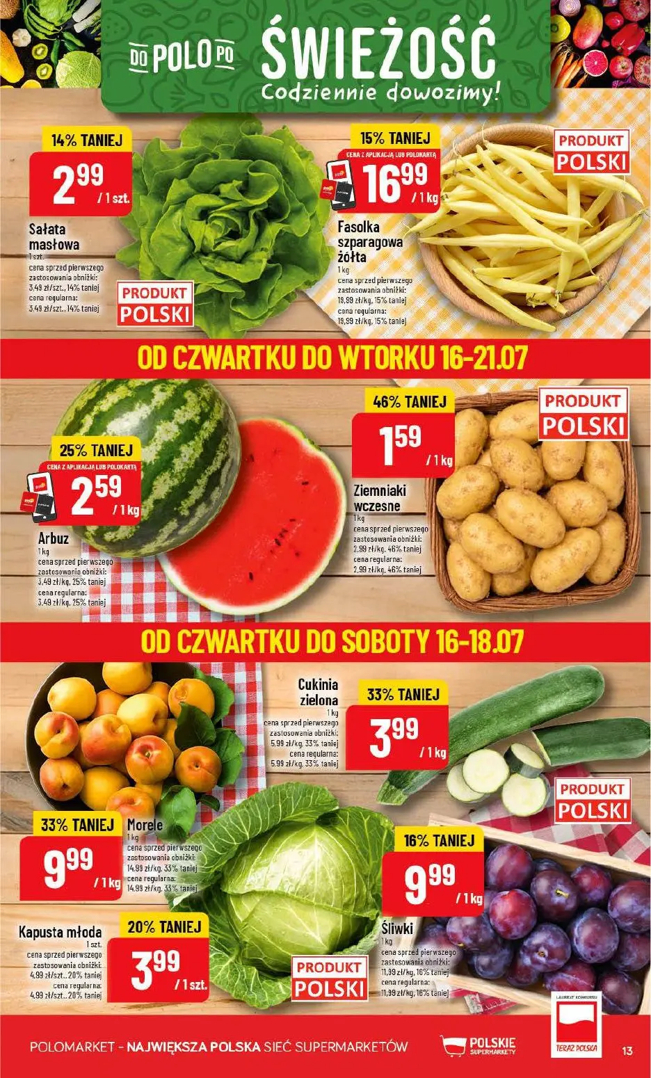 gazetka promocyjna POLOmarket wielkopolskie, łódzkie - Strona 13