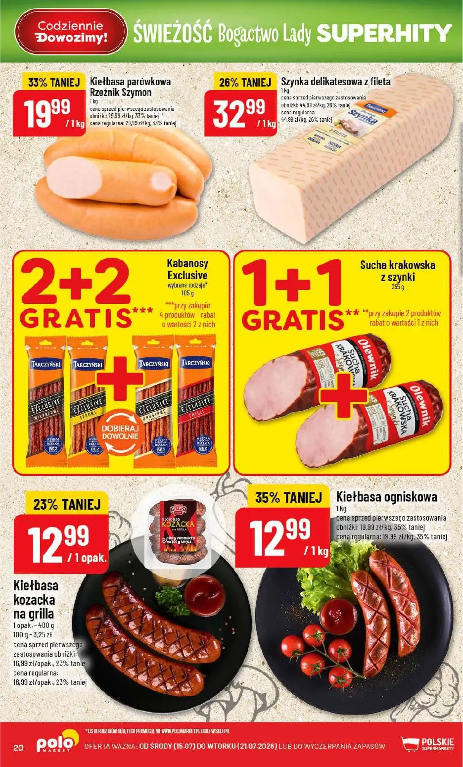 gazetka promocyjna POLOmarket wielkopolskie, łódzkie - Strona 20