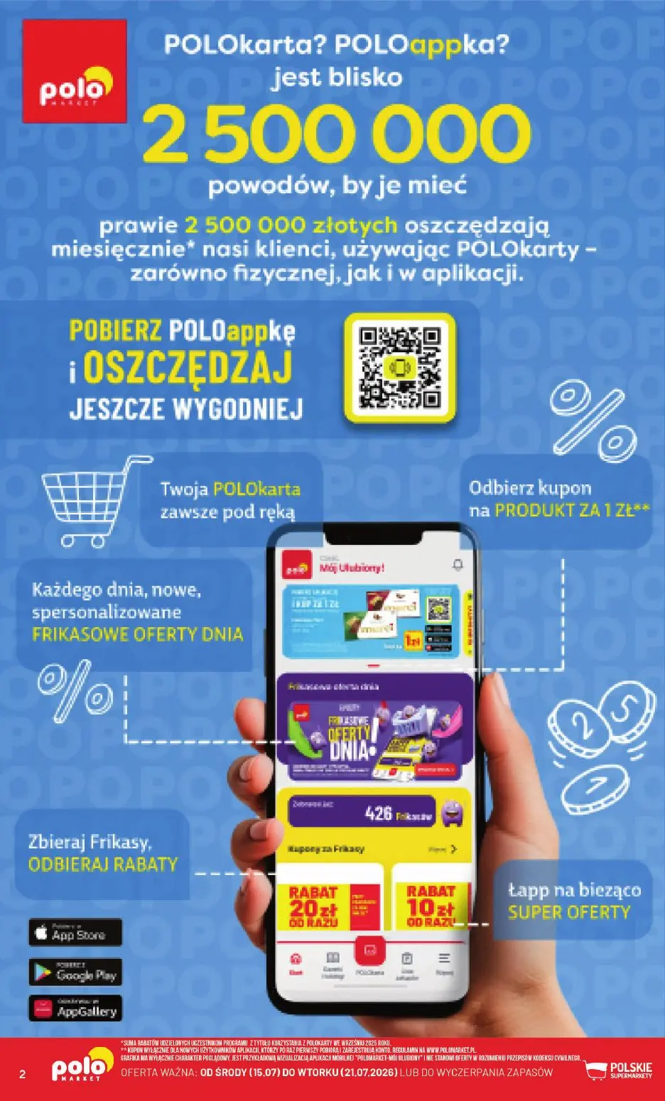 gazetka promocyjna POLOmarket Kupuj taniej z POLOkartą - Strona 2