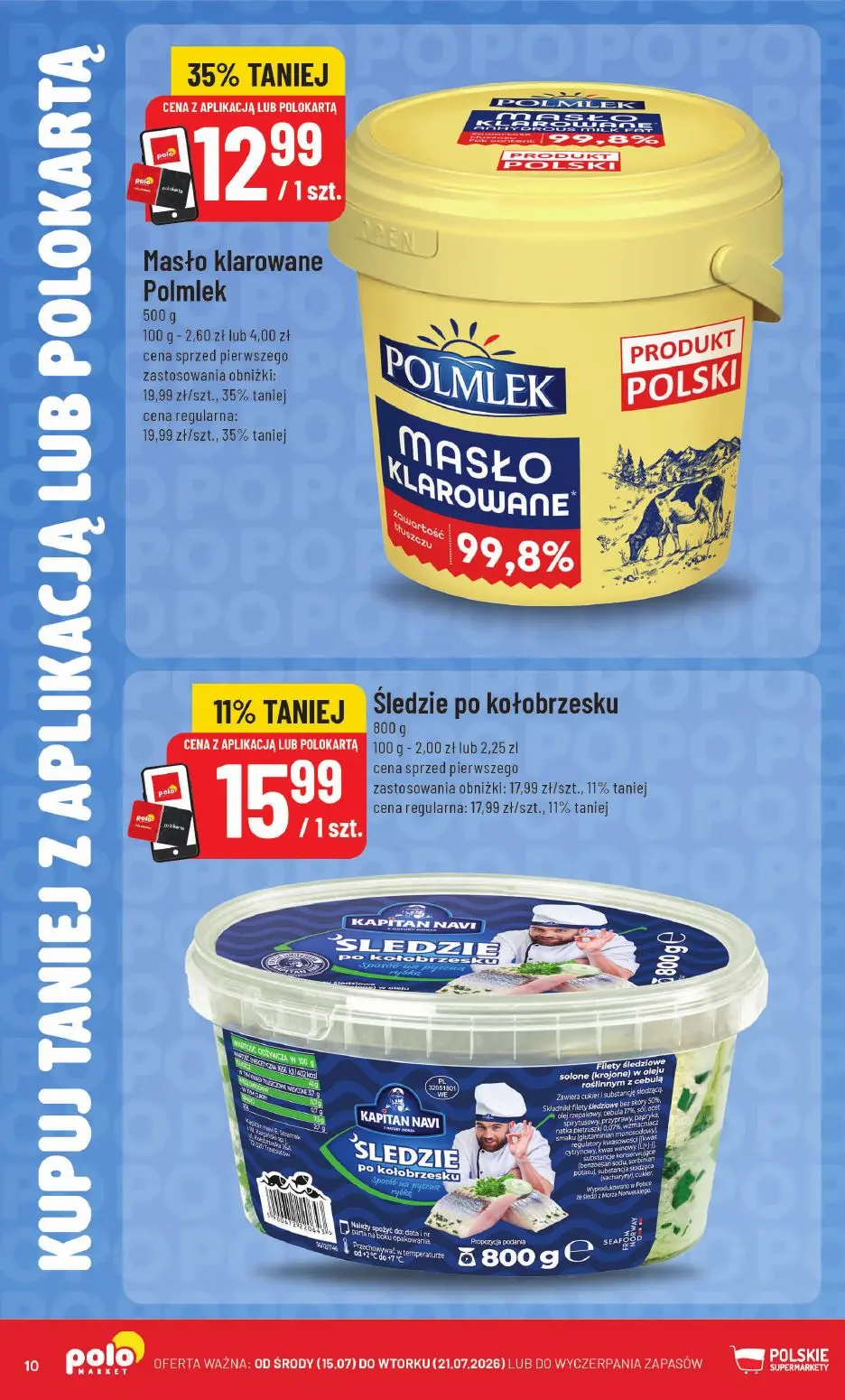 gazetka promocyjna POLOmarket Kupuj taniej z POLOkartą - Strona 10
