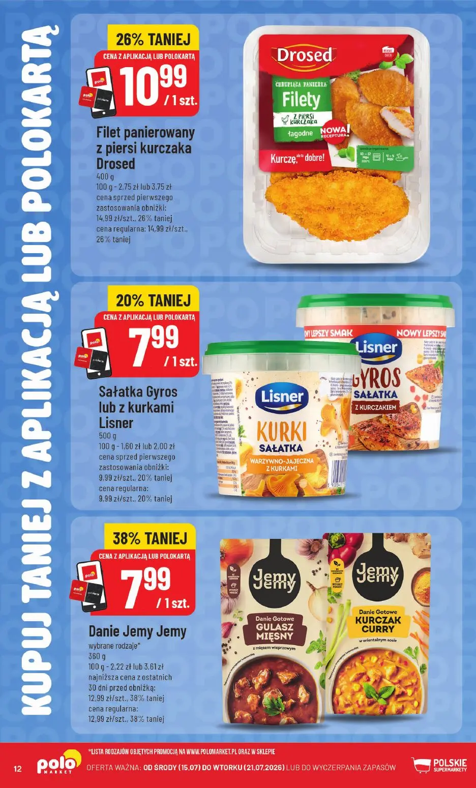 gazetka promocyjna POLOmarket Kupuj taniej z POLOkartą - Strona 12