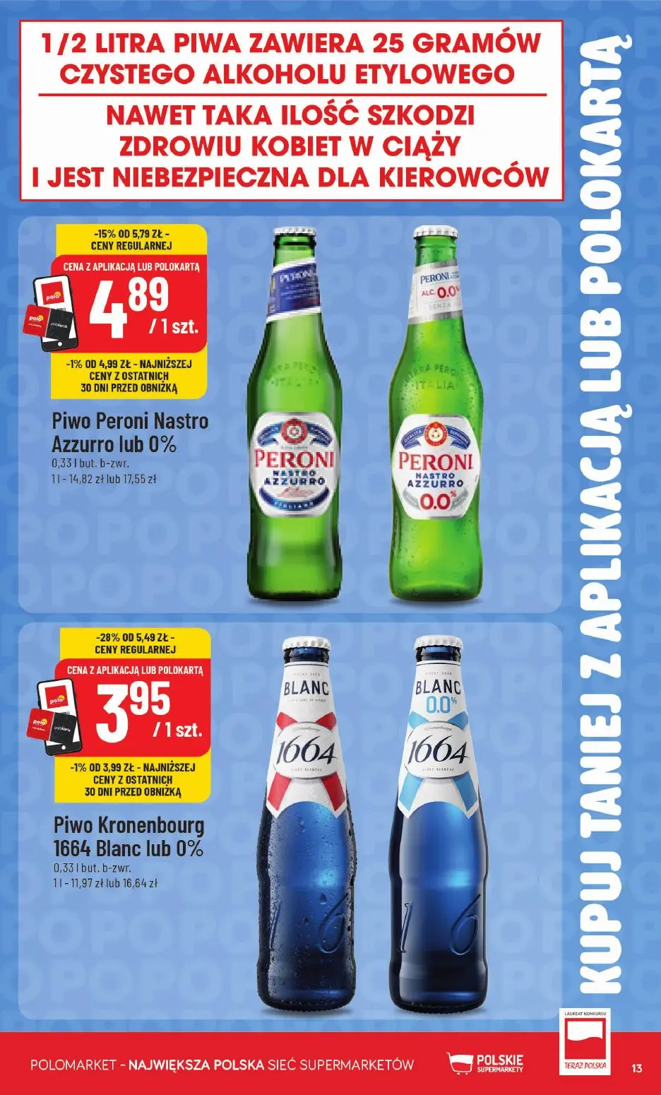 gazetka promocyjna POLOmarket Kupuj taniej z POLOkartą - Strona 13