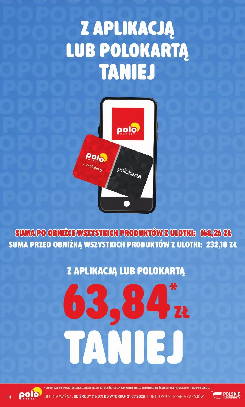 gazetka promocyjna POLOmarket Kupuj taniej z POLOkartą - Strona 14