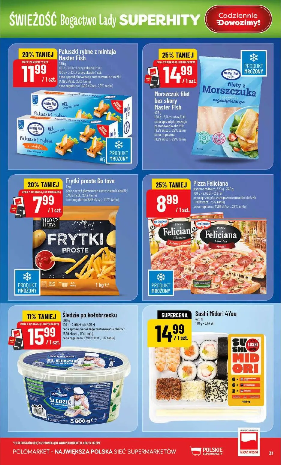 gazetka promocyjna POLOmarket pomorskie, kujawsko-pomorskie, warmińsko-mazurskie - Strona 31