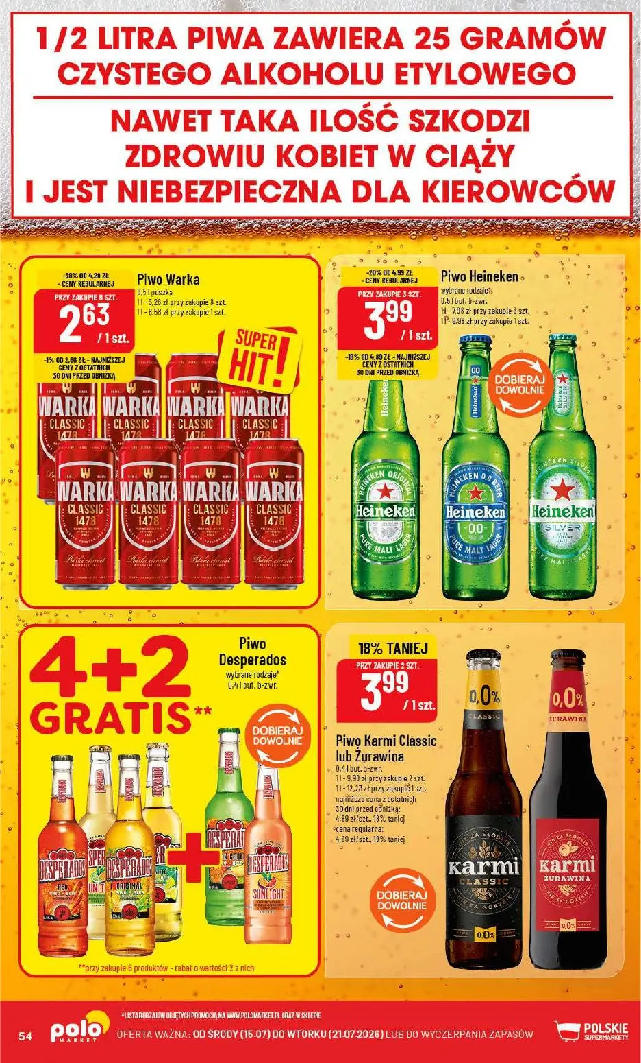 gazetka promocyjna POLOmarket pomorskie, kujawsko-pomorskie, warmińsko-mazurskie - Strona 54