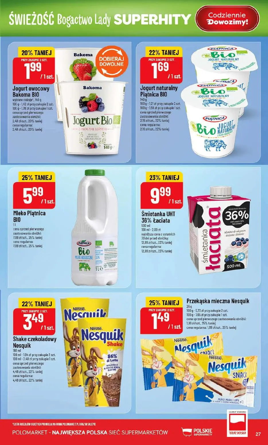 gazetka promocyjna POLOmarket Do POLO po darmowe tankowanie na wakacje 🏖️ - Strona 27