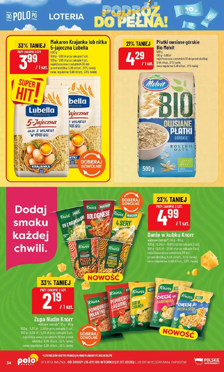 gazetka promocyjna POLOmarket Do POLO po darmowe tankowanie na wakacje 🏖️ - Strona 34