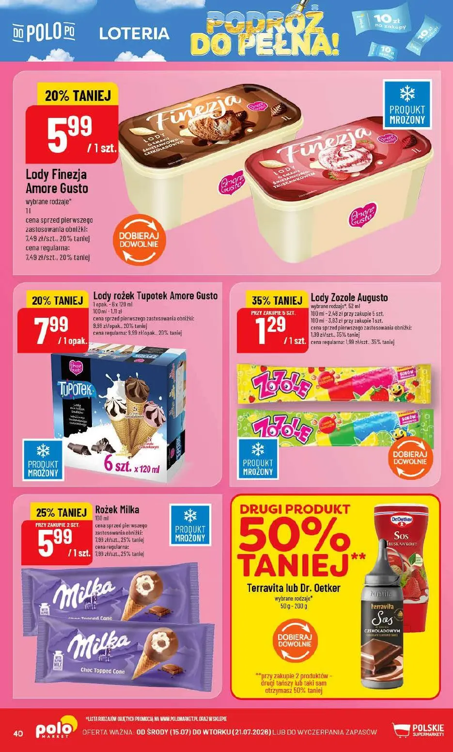gazetka promocyjna POLOmarket Do POLO po darmowe tankowanie na wakacje 🏖️ - Strona 40