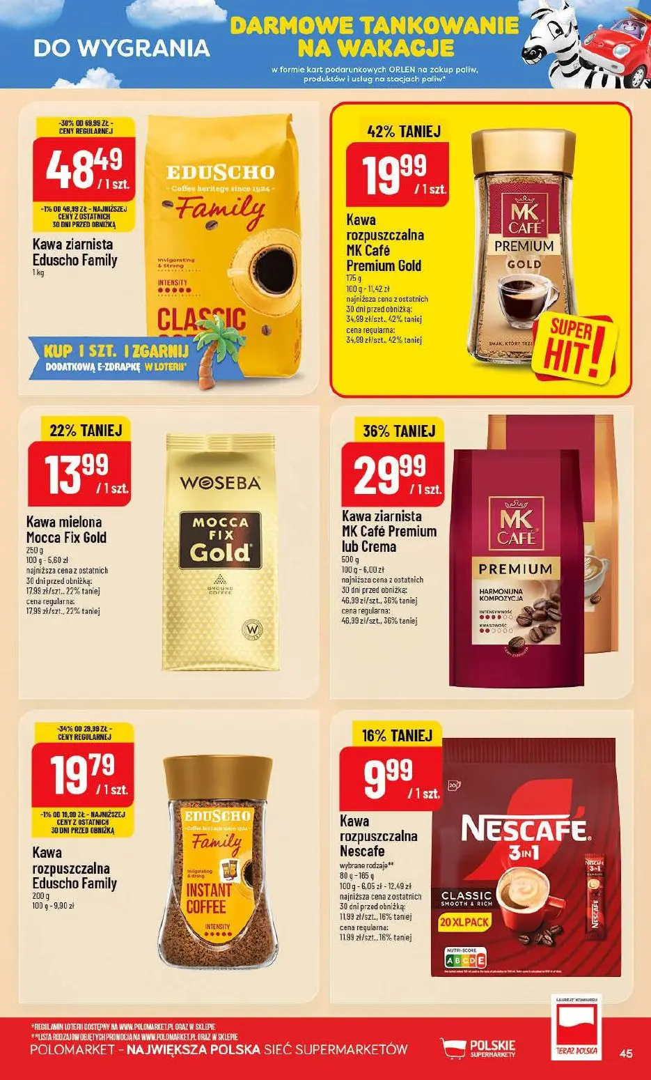 gazetka promocyjna POLOmarket Do POLO po darmowe tankowanie na wakacje 🏖️ - Strona 45
