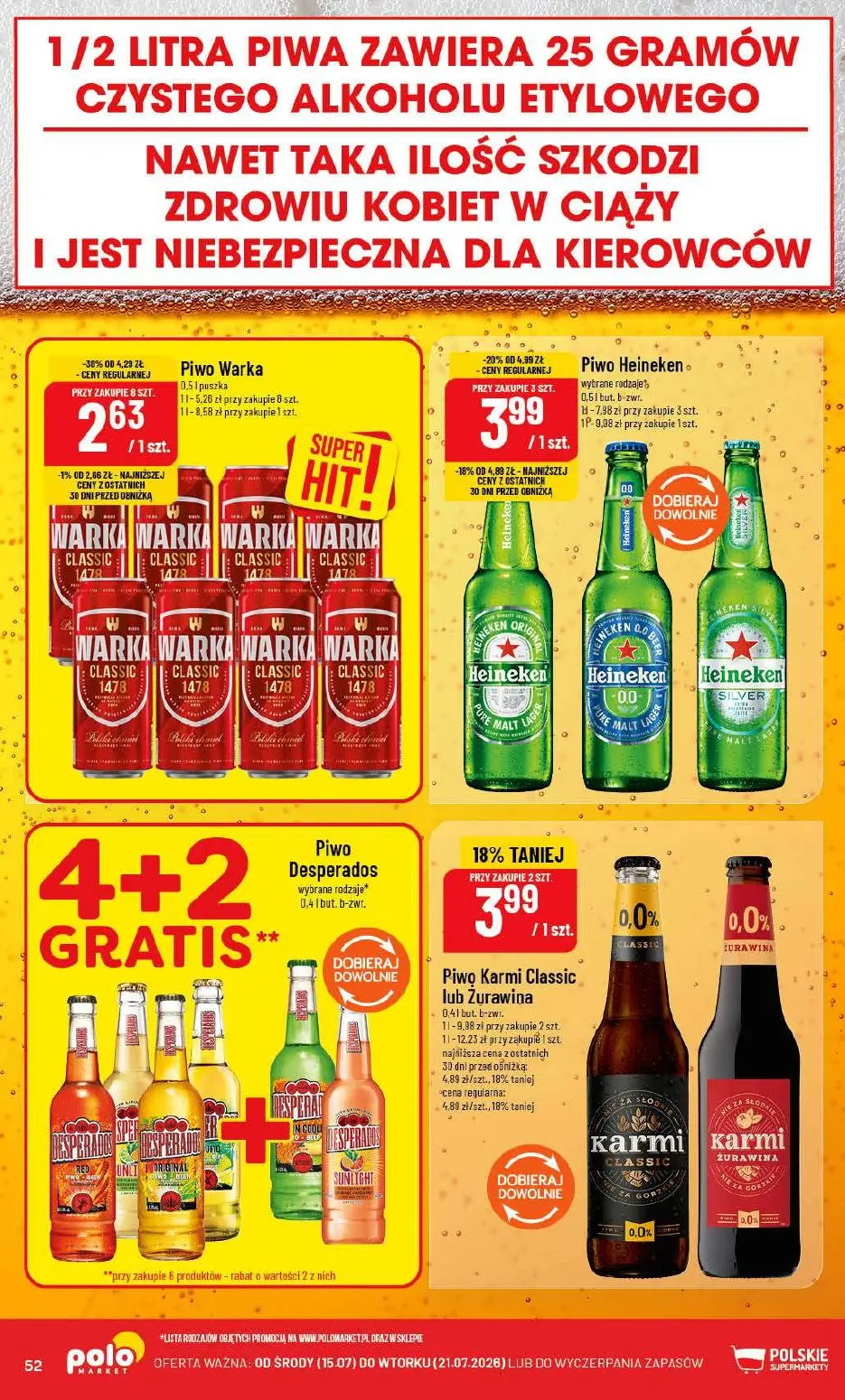 gazetka promocyjna POLOmarket Do POLO po darmowe tankowanie na wakacje 🏖️ - Strona 52