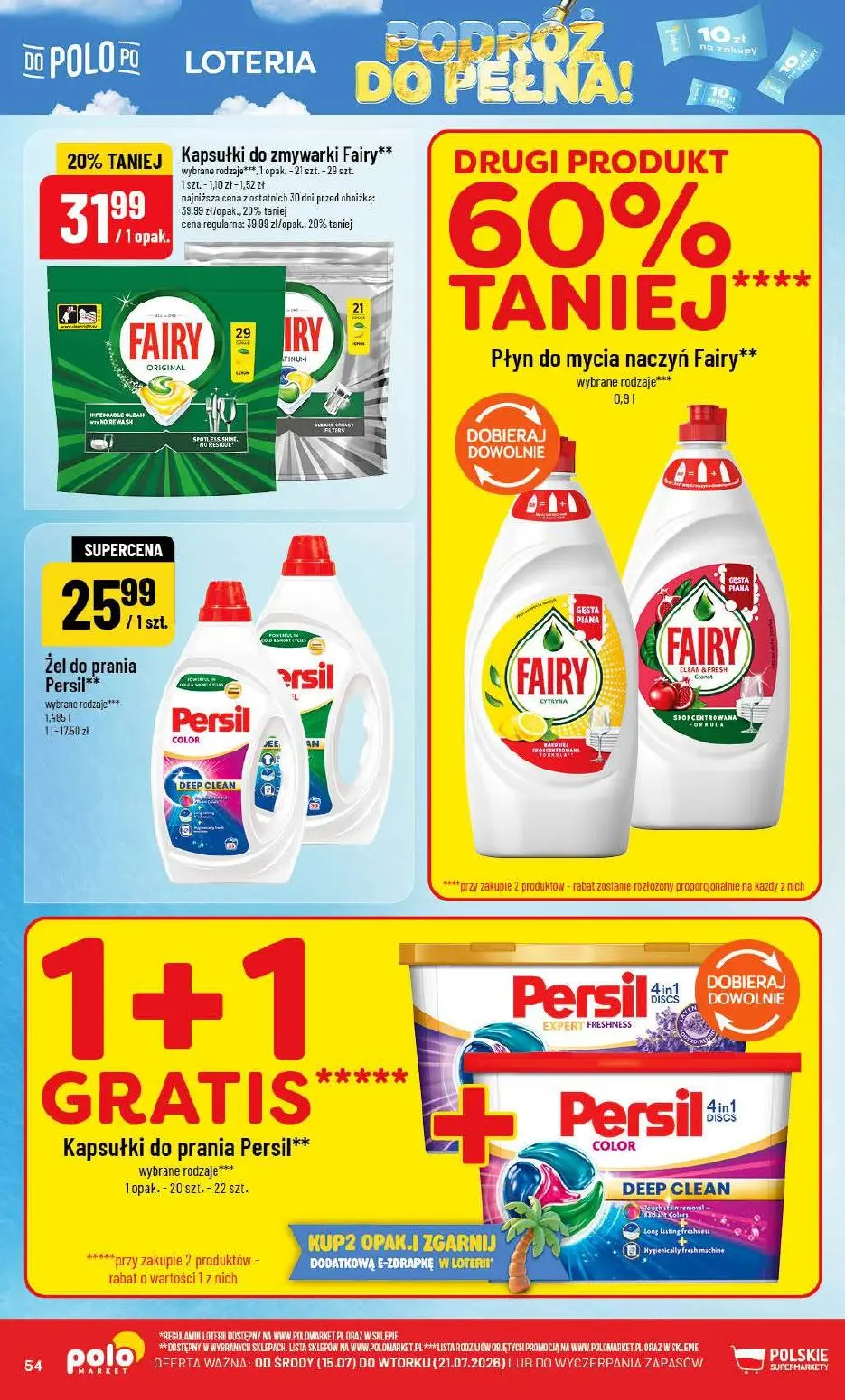 gazetka promocyjna POLOmarket Do POLO po darmowe tankowanie na wakacje 🏖️ - Strona 54